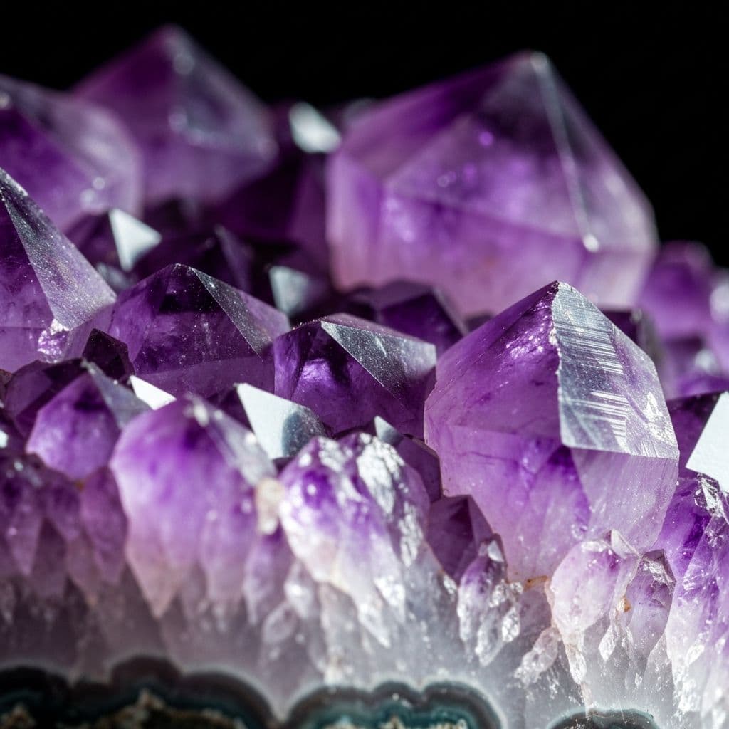 Gemstone steps: minerals as natural works of art