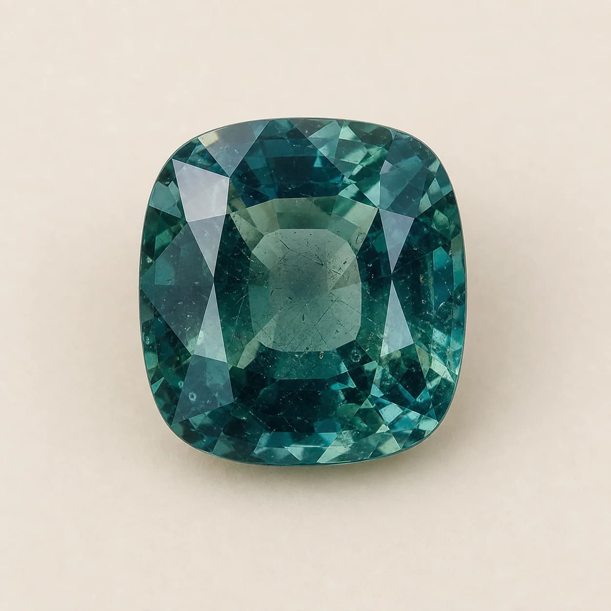 Teal Sapphire 3.27ct natural teal sapphire from Madagascar