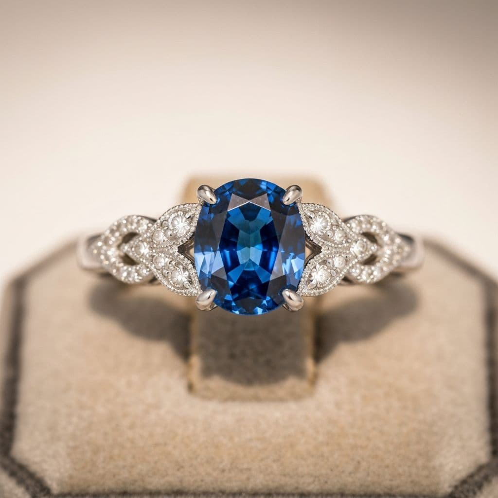 Gemstones for engagement, wedding and anniversary rings